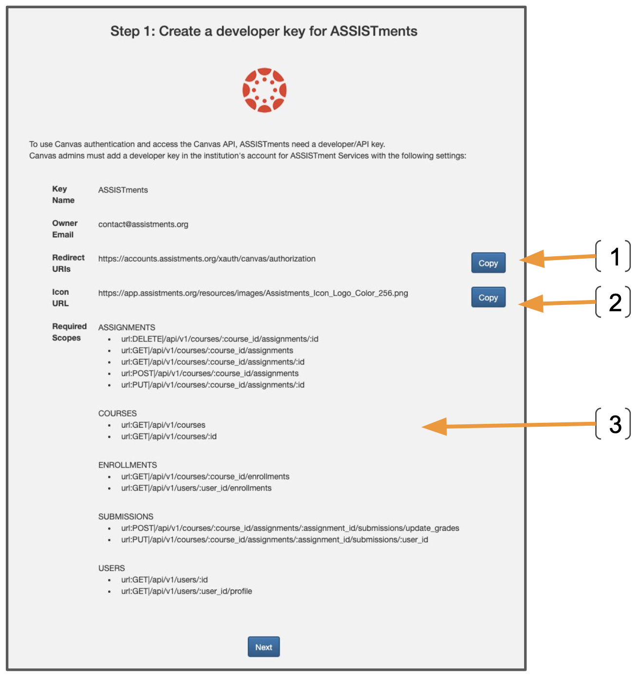 SetUp Your Canvas Integration (Steps for Canvas Account Admins